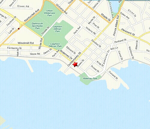 SOCAN Dartmouth Office Map