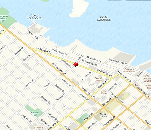 SOCAN Vancouver Office Map