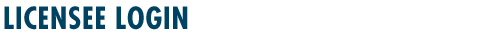 Licensee Login