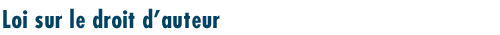 Copyright Law