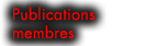 Publications membre