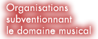MusicFundingOrganizations