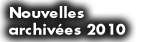 Archived News 2010