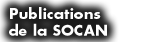 Publications de la SOCAN